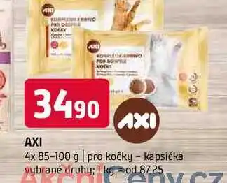 Terno Axi 85-100 g pro kočky kapsička vybrané druhy nabídka