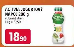 Terno Activia jogurtový nápoj, různé příchutě 280g nabídka