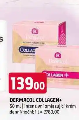 Terno Dermacol collagen+ 50 ml intenzivní omlazující krém denní noční nabídka