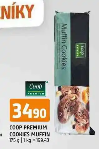 Terno Coop premium cookies muffin 175 g nabídka