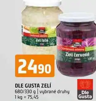 Terno Dle gusta Zeli 680/330 g vybrané druhy nabídka