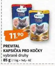 Terno PreVital Kompletní krmivo pro dospělé kočky 85g nabídka