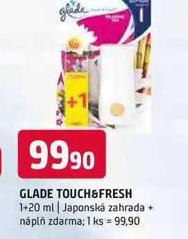 Terno Glade touch fresh 1+20 ml Japonská zahrada + náplň zdarma nabídka