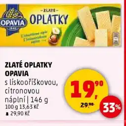 Penny Market Zlaté oplatky opavia nabídka