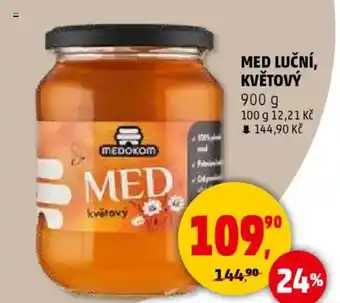 Penny Market Med luční, květový nabídka