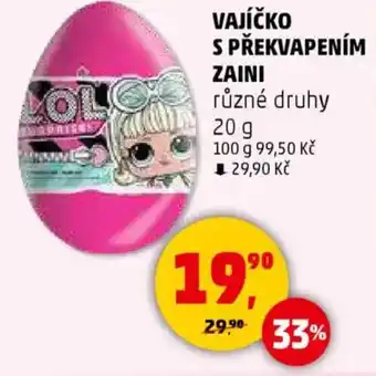 Penny Market Vajíčko s prekvapenim zaini nabídka