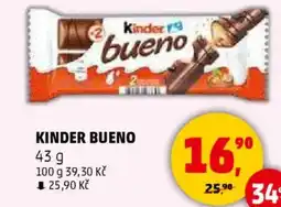 Penny Market Kinder bueno nabídka