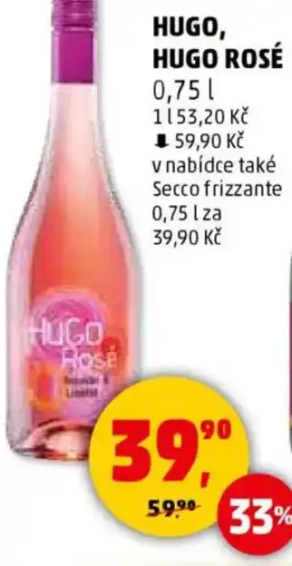 Penny Market HUGO, HUGO ROSÉ nabídka