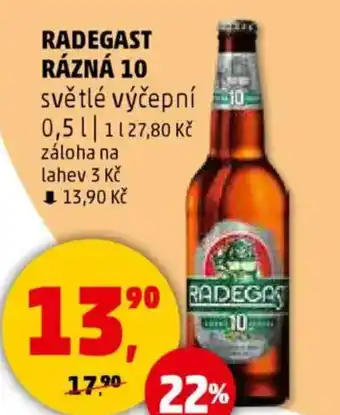 Penny Market RADEGAST RÁZNÁ 10 nabídka