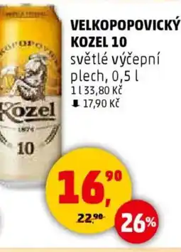 Penny Market VELKOPOPOVICKÝ KOZEL 10 nabídka