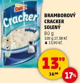 Penny Market Bramborový cracker solený nabídka