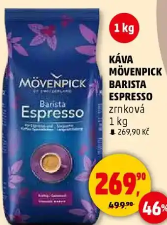 Penny Market Káva mövenpick barista espresso zrnková nabídka