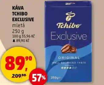 Penny Market Káva tchibo exclusive mletá nabídka