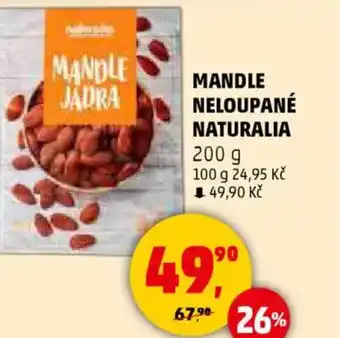 Penny Market Mandle neloupané naturalia nabídka