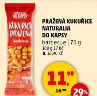 Penny Market Pražená kukuřice naturalia do kapsy nabídka