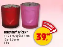 Penny Market Skleněný svícen nabídka