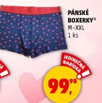 Penny Market Pánské boxerky nabídka