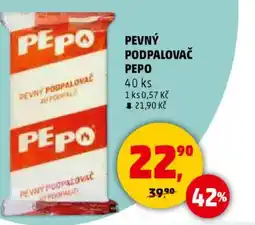 Penny Market Pevný podpalovač pepo nabídka