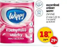 Penny Market Kuchyňské utěrky wippy 2vrstvé nabídka