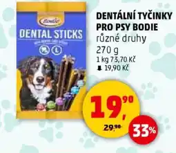 Penny Market Dentální tyčinky pro psy bodie nabídka