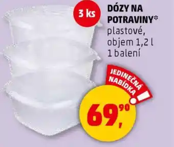 Penny Market Dózy na potraviny nabídka