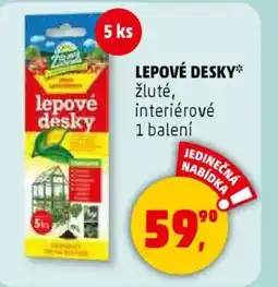 Penny Market Lepové desky* žluté, interiérové nabídka