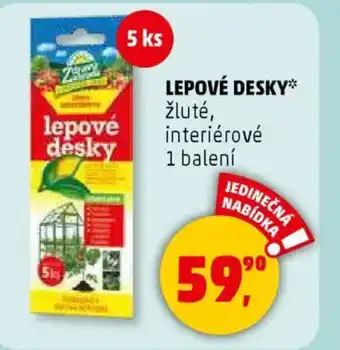 Penny Market Lepové desky* žluté, interiérové nabídka