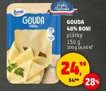 Penny Market Gouda 48% boni plátky nabídka