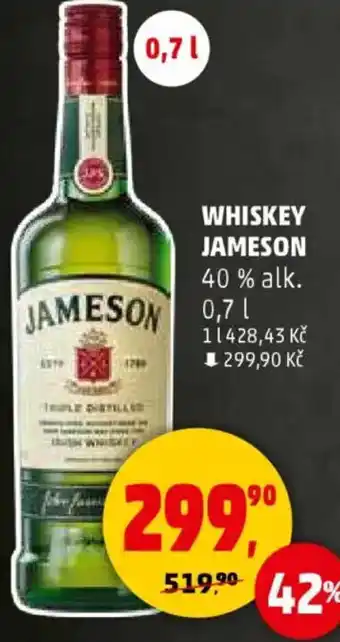 Penny Market Whiskey jameson nabídka