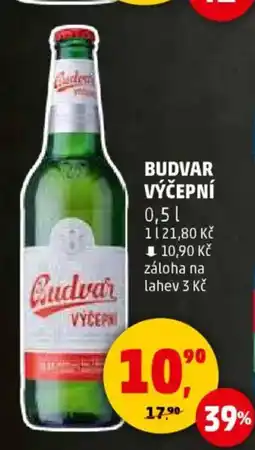 Penny Market Budvar výčepní nabídka