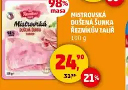 Penny Market Mistrovská dušená šunka řezníkův talíř nabídka