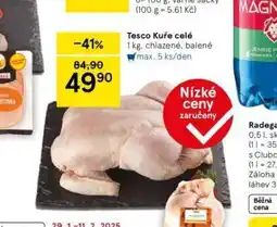 Tesco Kuře celé nabídka