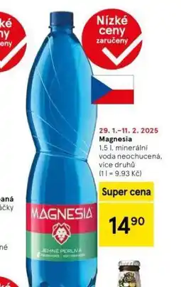 Tesco Magnesia nabídka