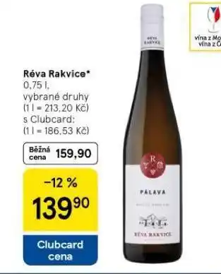 Tesco Réva rakvice nabídka