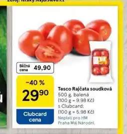 Tesco Rajčata soudková nabídka