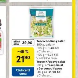 Tesco Tesco rodinný salát nabídka