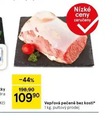 Tesco Vepřová oečeně bez kosti nabídka