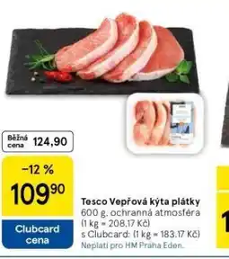 Tesco Vepřová kýta plátky nabídka