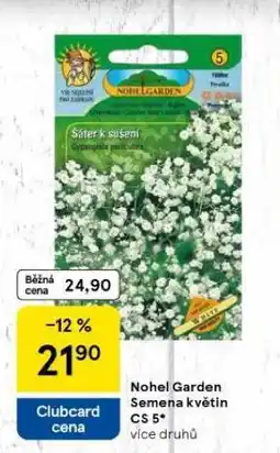 Tesco Nohel garden semena květin cs5 nabídka