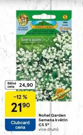 Tesco Nohel garden semena květin cs5 nabídka