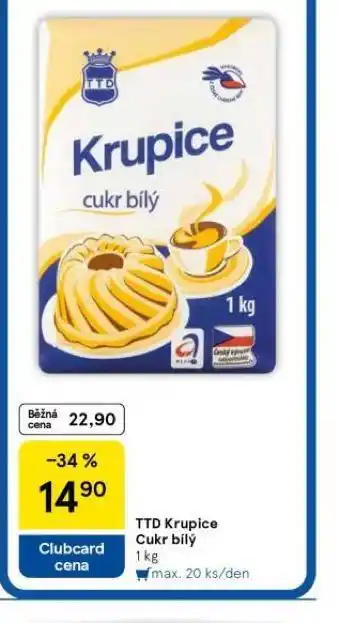 Tesco Cukr bílý nabídka