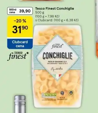 Tesco Tesco finest conchiglie nabídka