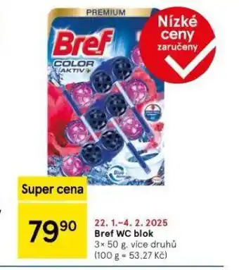 Tesco Bref wc blok nabídka