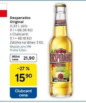 Tesco Desperados original nabídka