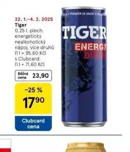 Tesco Tiger nabídka