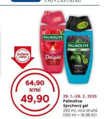 Tesco Palmolive sprchový gel nabídka