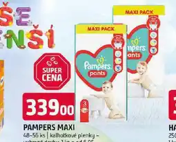 Terno Pampers dětské plenky nabídka