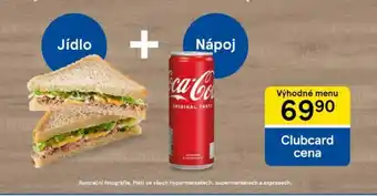 Tesco Jídlo + nápoj nabídka