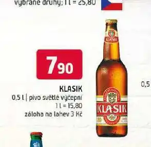 Terno Pivo klasik nabídka