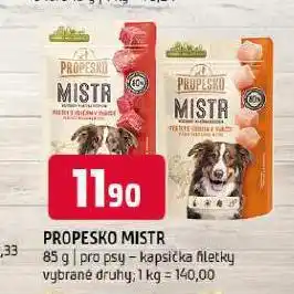 Terno Propesko mistr kapsičky pro psy nabídka